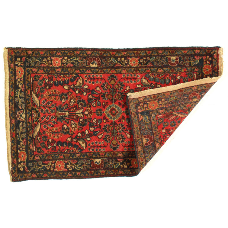 Pasargad NY Gaffney OneofaKind 2'6" X 4'2" 2000s Area Rug in Orange
